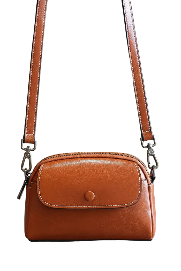 Yaffa Wafa mini leather crossbody bag