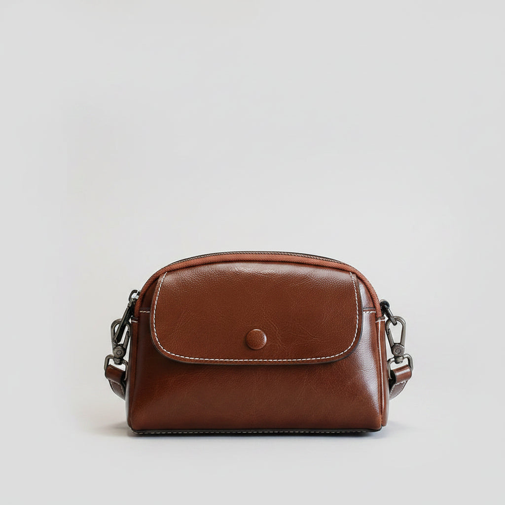 Yaffa Wafa mini leather crossbody bag