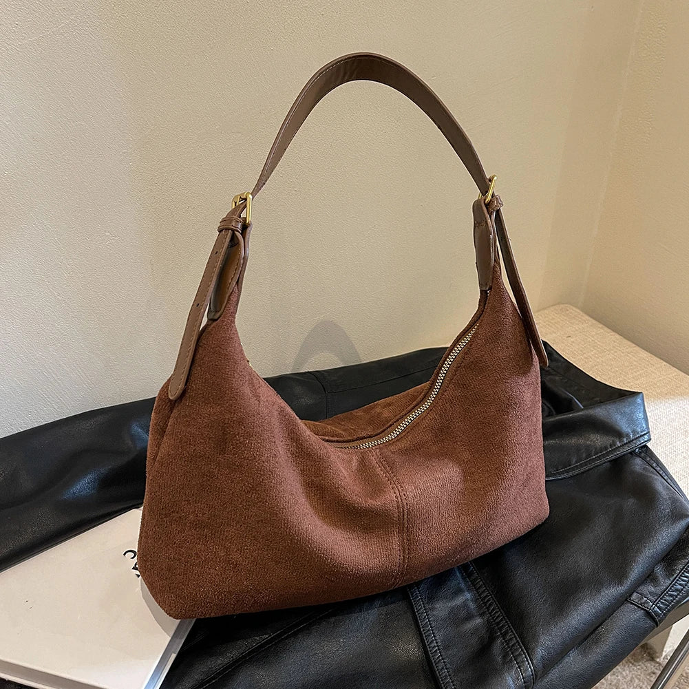 Yaffa Lana crescent hobo bag