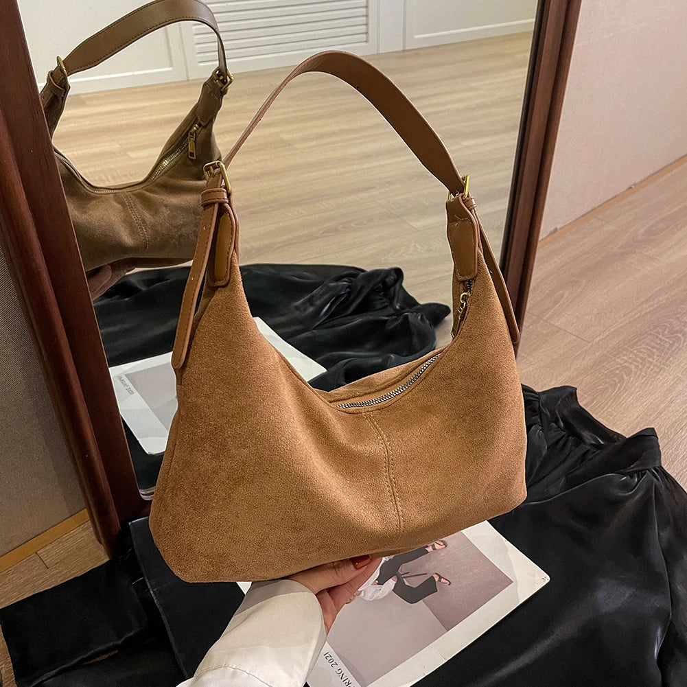 Yaffa Lana crescent hobo bag