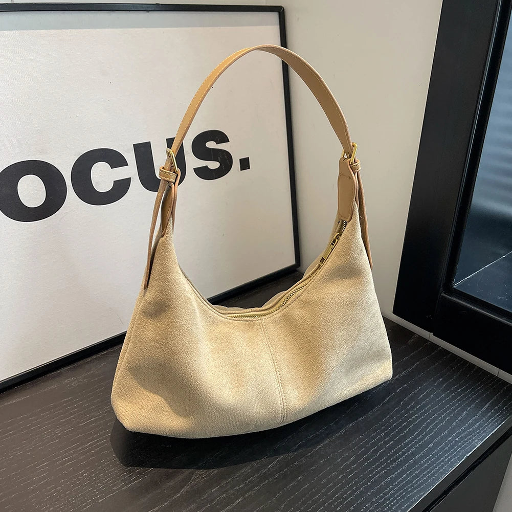 Yaffa Lana crescent hobo bag