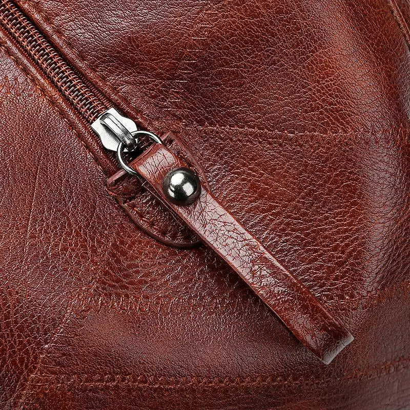 Yaffa Sarah vintage leather handbag