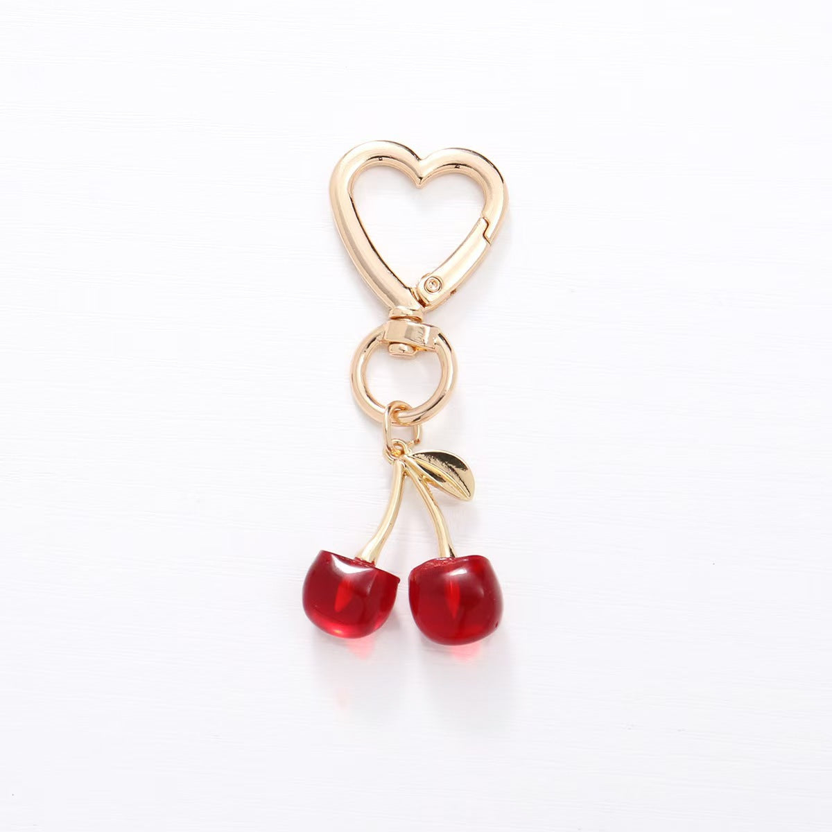 Cherry Alloy Keychain & Bag Pendant