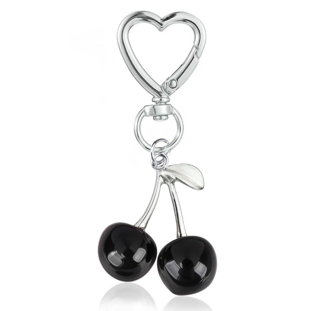 Cherry Alloy Keychain & Bag Pendant