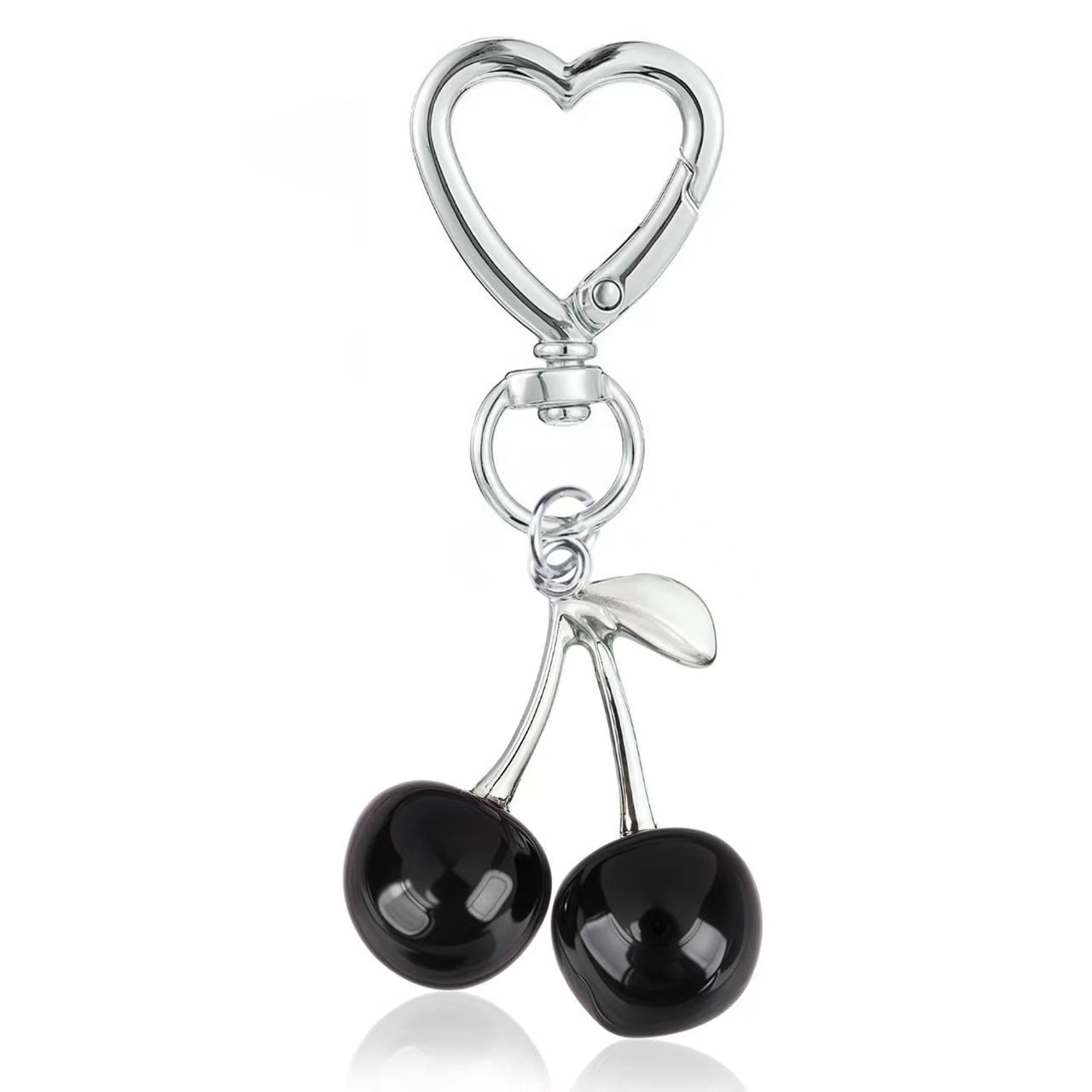 Cherry Alloy Keychain & Bag Pendant