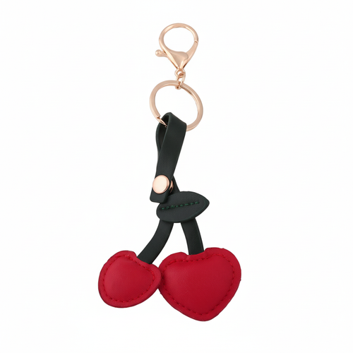 Red Cherry Keychain